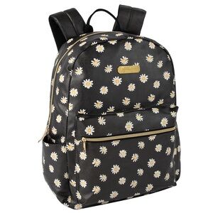 Jessica Simpson Black Floral Backpack